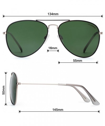 Round Fashion Sunglasses with colorful coating 100% UV protection Lens(Green) $10.32 Aviator