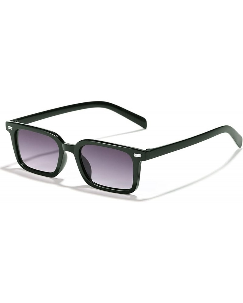 Square Outdoor Vacation Men and Women Fashion Decorative Sunglasses (Color : D, Size : 1) 1 B $12.24 Designer