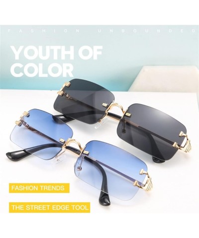 Small Frame Street Photography Sunglasses for Men and Women Outdoor Beach Shades (Color : C, Size : Medium) Medium E $20.26 D...