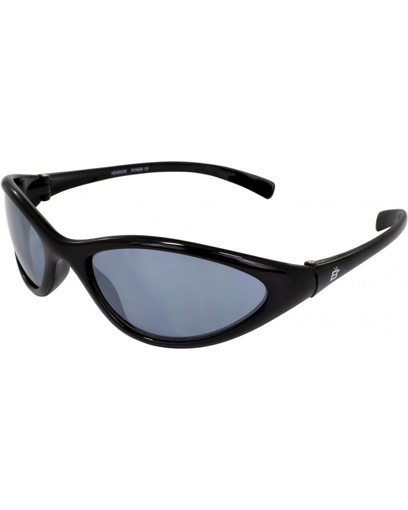 Women's Hen Sunglasses (Black Frame/Smoke Mirrored Lenses) $8.56 Designer