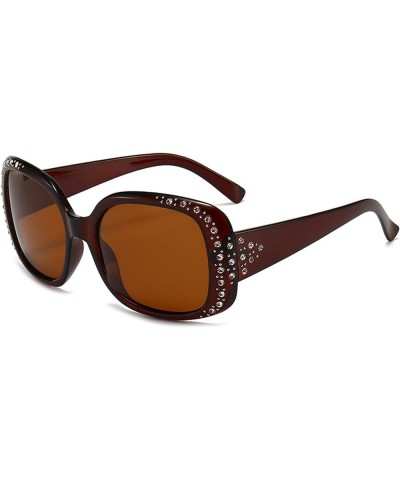 Fashion Polarized Woman Sunglasses Retro Vacation Driving Decorative Sunglasses (Color : E, Size : 1) 1 D $14.33 Designer