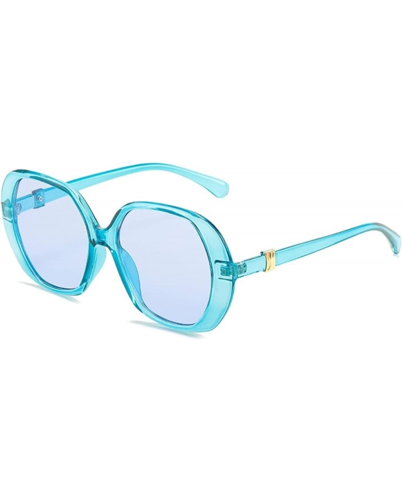 Large Frame Retro Metal Men and Women Sunglasses for Outdoor Vacation (Color : C, Size : Medium) Medium F $17.47 Designer