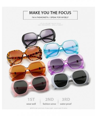 Large Frame Retro Metal Men and Women Sunglasses for Outdoor Vacation (Color : C, Size : Medium) Medium F $17.47 Designer