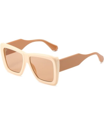 Men and Women Fashion Sunglasses Large Frame Outdoor Vacation Decorative Sunglasses (Color : 6, Size : 1) 1 5 $18.03 Designer