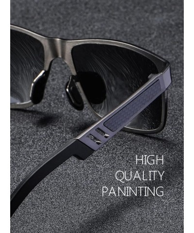 Fashion Polarized Retro Men and Women Sunglasses Sports Fishing Driving Sunglasses (Color : C, Size : 1) 1 E $16.50 Sport