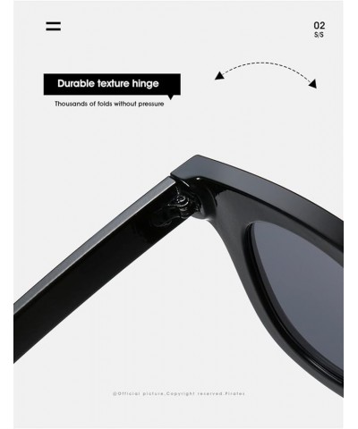 Oval Men's and Women's Small Frame Fashion Decoration Sunglasses (Color : 2, Size : 1) 1 4 $14.98 Designer