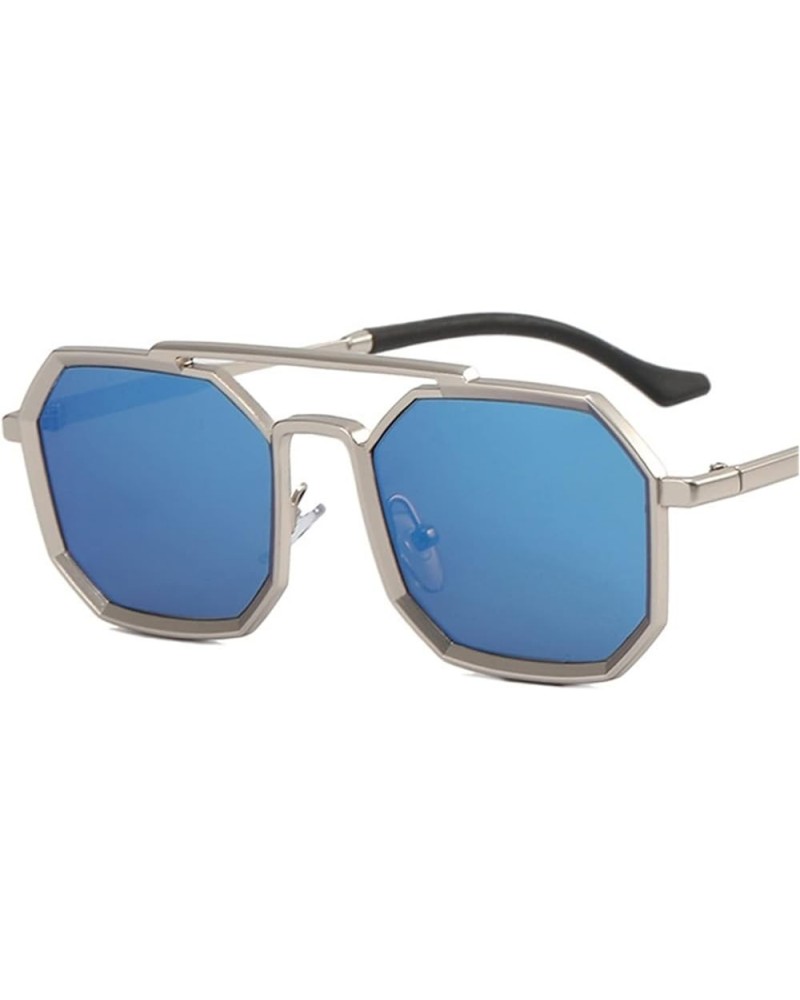 Punk Street Shooting Fashion Decoration Sunglasses Men and Women Outdoor Vacation (Color : G, Size : 1) 1 G $13.36 Designer