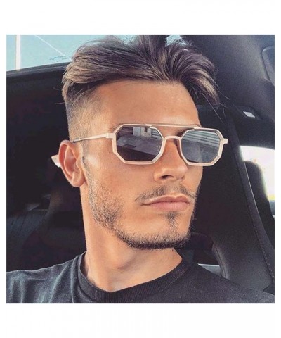 Punk Street Shooting Fashion Decoration Sunglasses Men and Women Outdoor Vacation (Color : G, Size : 1) 1 G $13.36 Designer