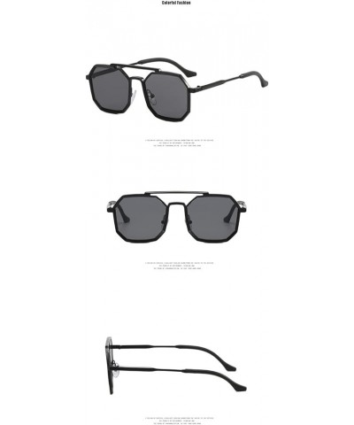 Punk Street Shooting Fashion Decoration Sunglasses Men and Women Outdoor Vacation (Color : G, Size : 1) 1 G $13.36 Designer