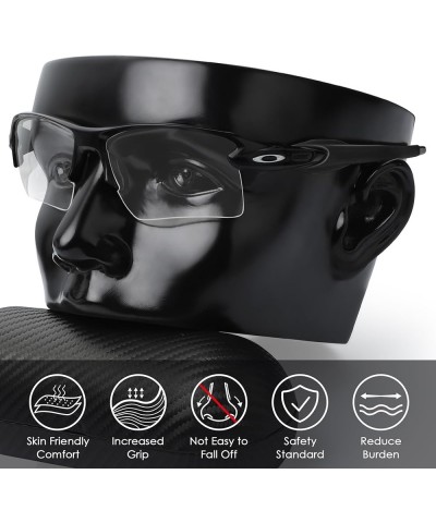 Sock Kits Earsocks & Nosepieces for Oakley Flak 2.0 OO9295/Flak 2.0 XL OO9188 Sunglasses - White Black + Black $9.89 Designer