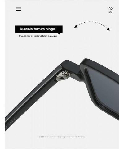 Square Frame Retro Men and Women Fashion Decoration Outdoor Beach Sunglasses (Color : 7, Size : 1) 1 2 $12.44 Square