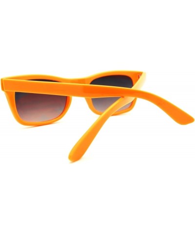 Chic Womens Sunglasses Round Studded Rectangular Cateye Frame Orange black $8.82 Rectangular