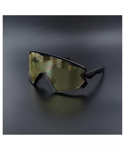 Men Women Bicycle Sunglasses Sport Running Fishing Eyewear Cyclist Night Lenses Cycling Glasses MTB Road Bike (Color : Color ...