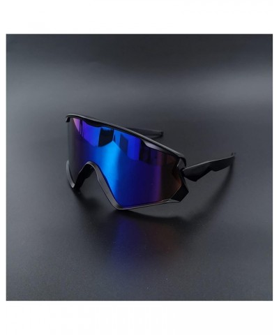 Men Women Bicycle Sunglasses Sport Running Fishing Eyewear Cyclist Night Lenses Cycling Glasses MTB Road Bike (Color : Color ...