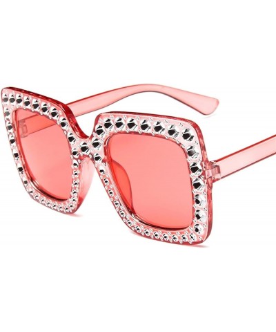 Large Frame Retro Women Sunglasses Outdoor Beach Fashion Decorative Sunglasses (Color : F, Size : 1) 1 D $16.41 Designer