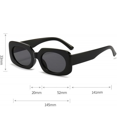 Retro Small Frame Men and Women Uv400 Sunglasses (Color : B, Size : 1) 1 G $12.99 Designer