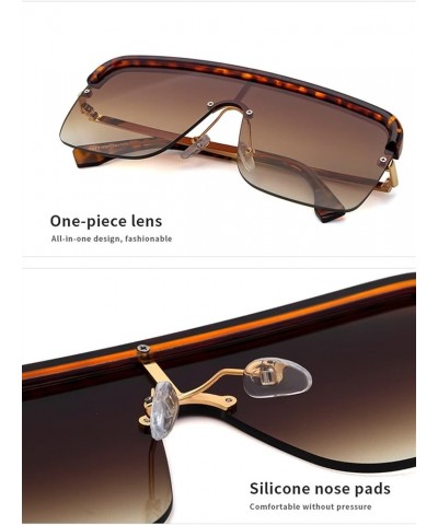 Large Frame Sunglasses for Men and Women Outdoor Beach Sun Shading Glasses (Color : C, Size : Medium) Medium E $19.12 Designer