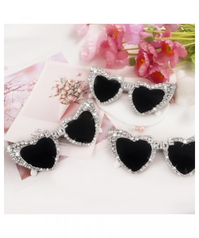 Bride Sunglasses For Bachelorette - Rhinestone Heart Bride To Be Sunglass For Bachelorette Party Gifts Accessories Party Favo...