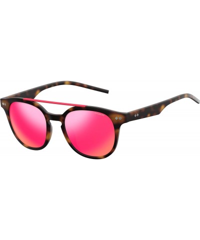 Sunglasses (Safilo Group) Men's PLD1023/S Polarized Oval Sunglasses, BRWN HVNA, 51 mm $30.58 Rectangular