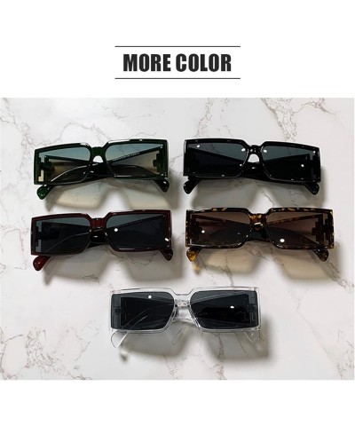 Square Small Frame Fashion Men and Women Photo Sunglasses (Color : F, Size : 1) 1 G $13.80 Designer