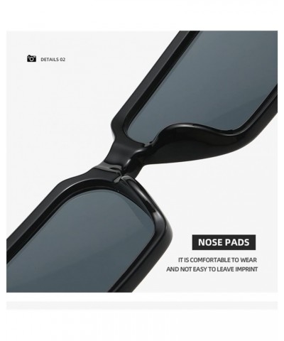 Square Small Frame Fashion Men and Women Photo Sunglasses (Color : F, Size : 1) 1 G $13.80 Designer