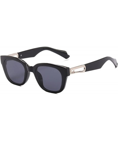 Cat Eye Small Frame Fashion Retro Sunglasses for Men and Women (Color : F, Size : 1) 1 E $21.91 Cat Eye