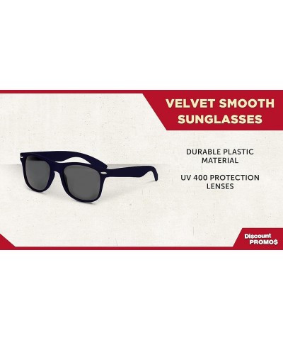 Velvet Smooth Sunglasses - Blank - Navy $20.91 Square