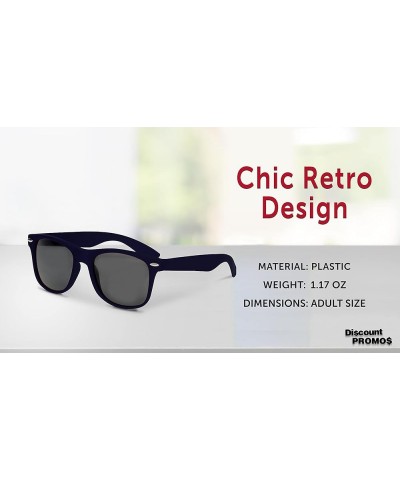 Velvet Smooth Sunglasses - Blank - Navy $20.91 Square