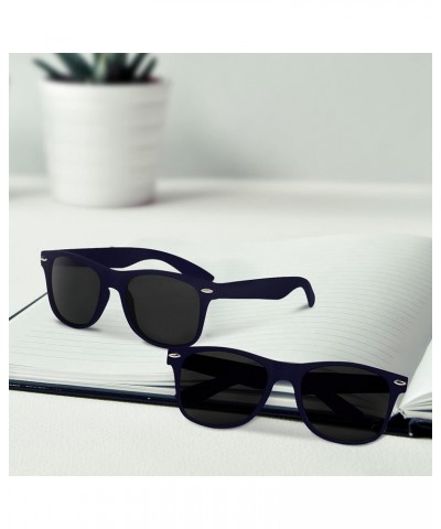 Velvet Smooth Sunglasses - Blank - Navy $20.91 Square