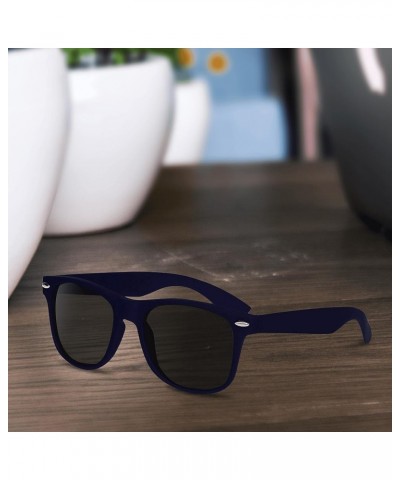 Velvet Smooth Sunglasses - Blank - Navy $20.91 Square