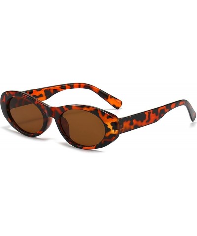 Oval Small Frame Men and Women Outdoor Vacation Decorative Sunglasses (Color : G, Size : 1) 1 D $13.57 Designer