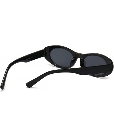 Oval Small Frame Men and Women Outdoor Vacation Decorative Sunglasses (Color : G, Size : 1) 1 D $13.57 Designer