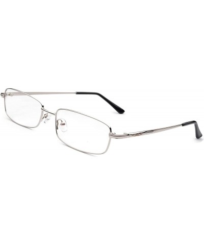 Metal Frame Nearsighted Myopia Glasses -3.50 Titanium Alloy Distance Glasses -4 Silvery $10.58 Rectangular