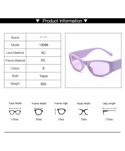 Small Frame Hip-hop Sunglasses Men and Women Retro Fashion Decorative Sunglasses (Color : 2, Size : 1) 1 4 $9.58 Designer