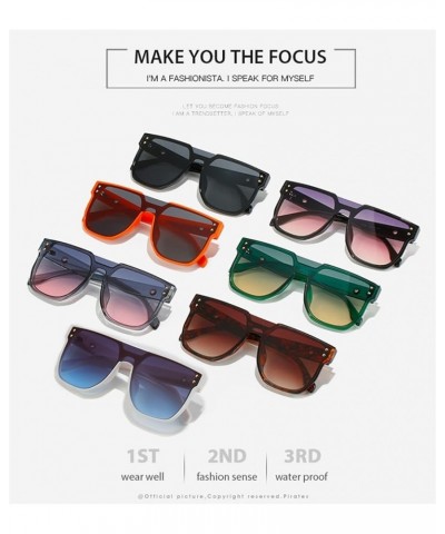 Men and Women Large Frame Outdoor Vacation Driving Sunglasses (Color : 7, Size : 1) 1 5 $14.20 Designer