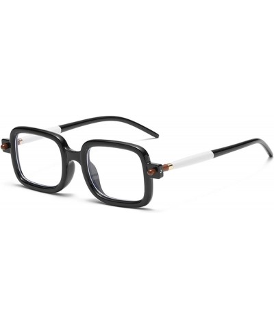 Square Sunglasses for Men (Color : Other, Size : Black Trans) Black Trans Other $21.00 Square