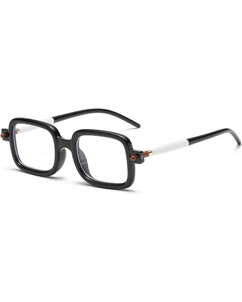 Square Sunglasses for Men (Color : Other, Size : Black Trans) Black Trans Other $21.00 Square