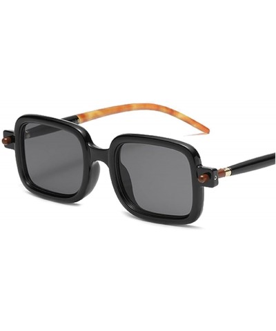 Square Sunglasses for Men (Color : Other, Size : Black Trans) Black Trans Other $21.00 Square