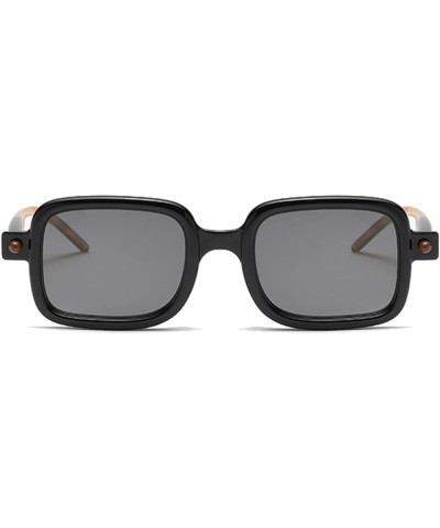 Square Sunglasses for Men (Color : Other, Size : Black Trans) Black Trans Other $21.00 Square