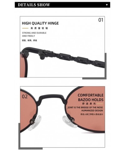 Vintage Small Oval Frame Sunglasses Gradient Polarized Women Eyewear Male Female Shades 5 $33.14 Rectangular