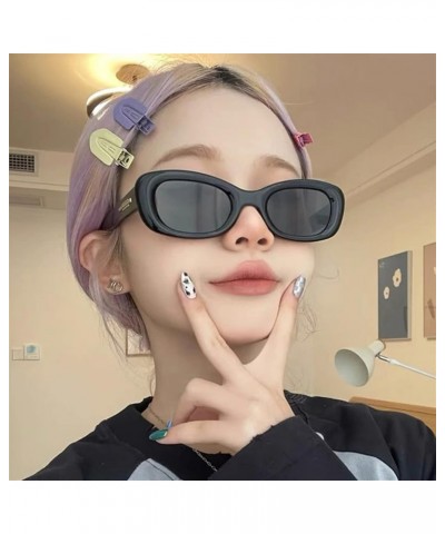 Small Frame Cat Eye Fashion Sunglasses for Men and Women Decorative (Color : C, Size : 1) 1 C $16.61 Cat Eye