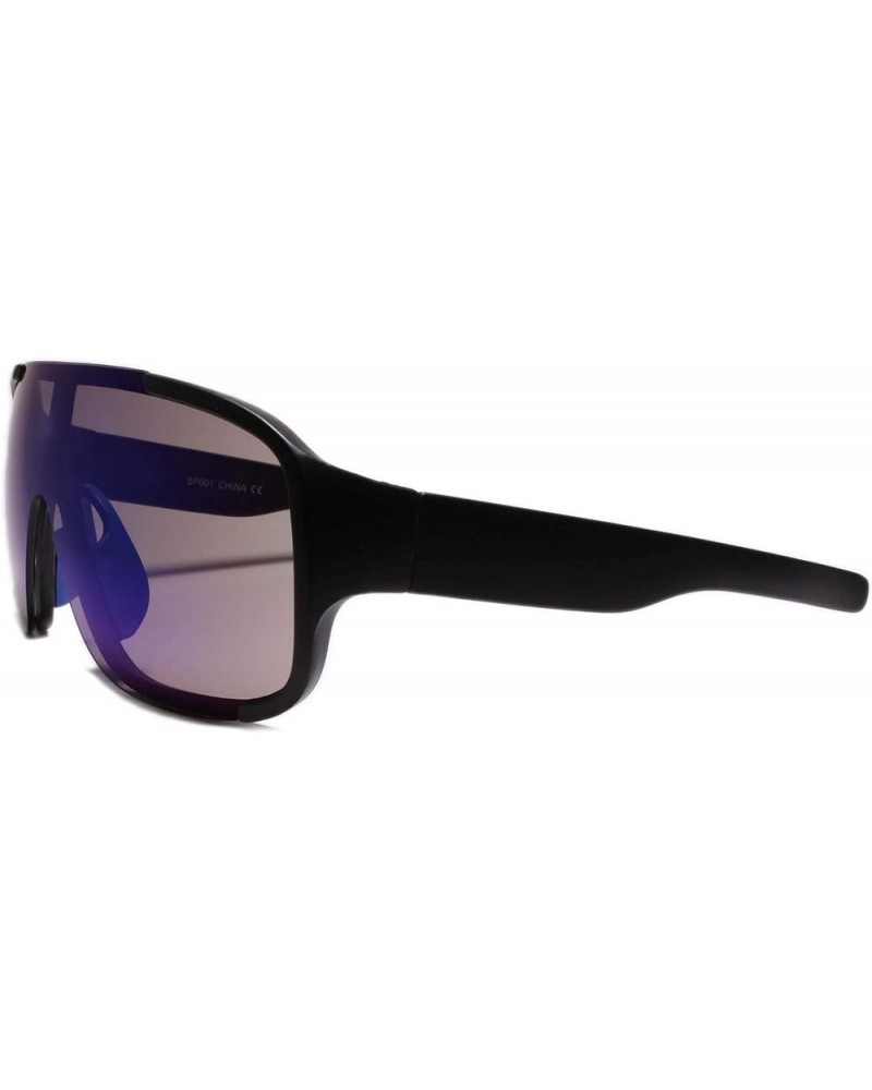 Futuristic Cyclops Space Club Rave Dj Party Sun Glasses Blue $9.17 Designer