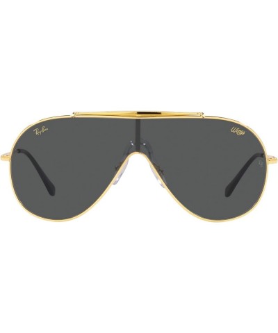 RB3597 Wings Shield Sunglasses Legend Gold/Dark Grey $71.75 Rimless