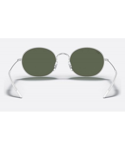 RB3594 Sunglasses For Men For Women + BUNDLE with Designer iWear Eyewear Care Kit Rubber Silver/Dark Green $72.38 Oval