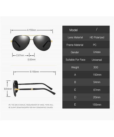 Driver Driving Sunglasses for Men and Women Outdoor Sports Fashion Polarized Sunglasses (Color : C, Size : 1) 1 C $15.02 Sport