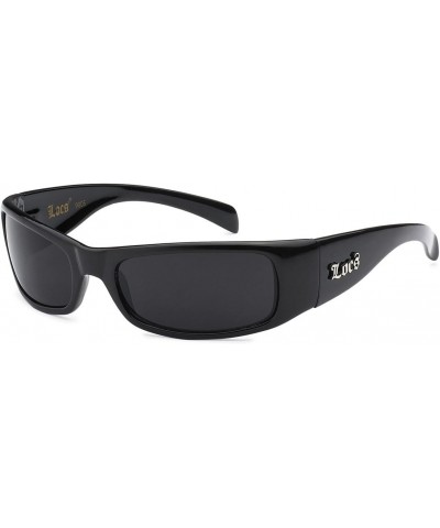 3 Pack Mens Black Hardcore Shades Dark Lens Gangster Sunglasses, Large $11.41 Designer