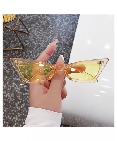 Small Frame Fashion Hip-hop Outdoor Driving Sunglasses Gift for Men and Women (Color : C, Size : 1) 1 J $15.32 Designer