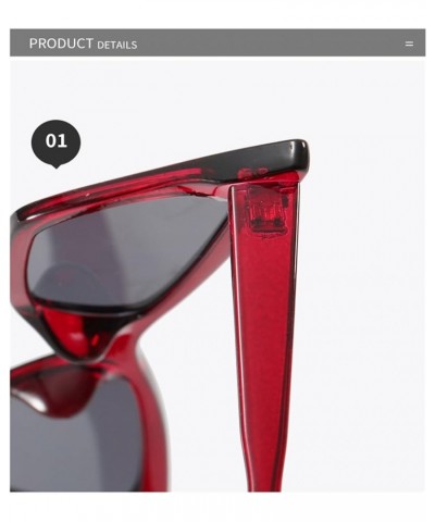 Small Frame Fashion Hip-hop Outdoor Driving Sunglasses Gift for Men and Women (Color : C, Size : 1) 1 J $15.32 Designer