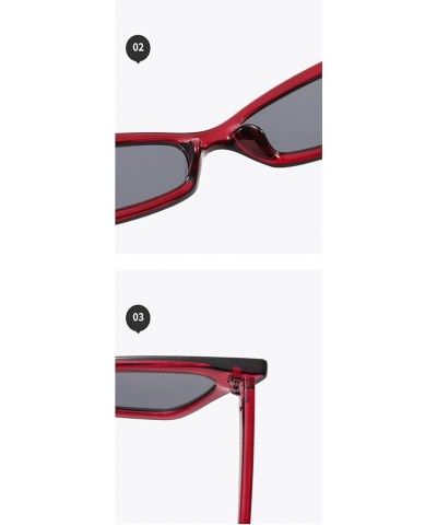 Small Frame Fashion Hip-hop Outdoor Driving Sunglasses Gift for Men and Women (Color : C, Size : 1) 1 J $15.32 Designer