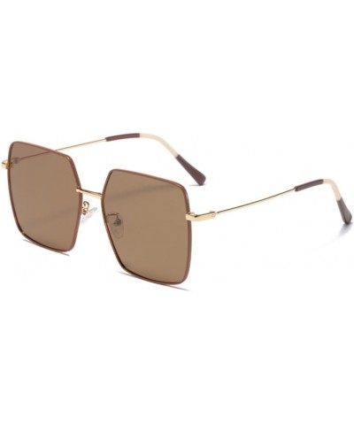 Polarized Sunglasses Accessories Frame Spectacles Women Outdoor Glasses Men Eyewear Polygon 5.brown Tea $36.22 Rectangular